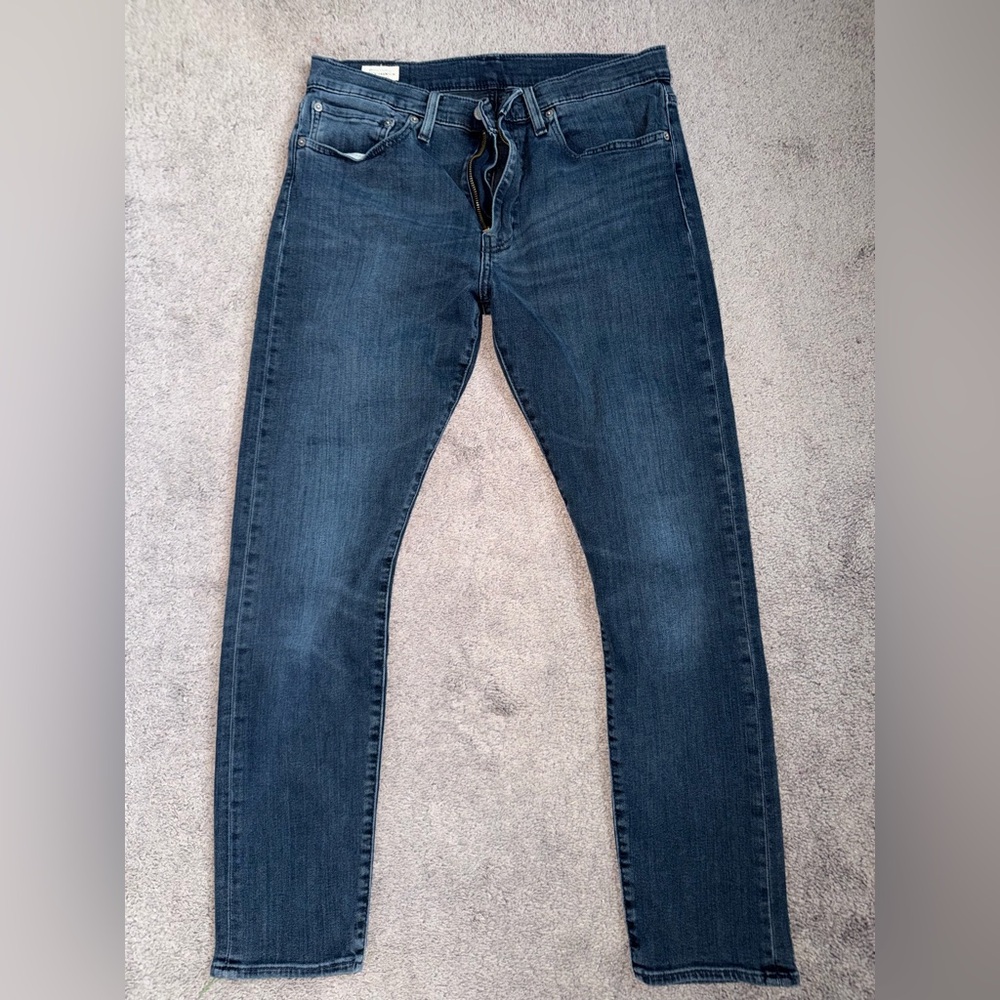 Levi's Premium Men's Dark Blue 512 Slim Jeans 34x32